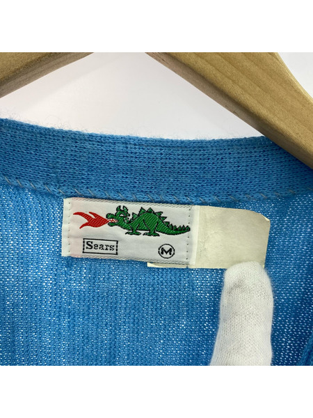 OLD・VINTAGE カーディガン Sears 80s 恐竜