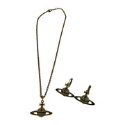Vivienne Westwood ネックレス・ペンダント オーブ マルチカラー ネックレス・ピアスセット