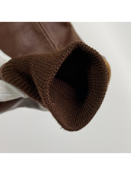 Buzz Rickson's フライトジャケット A-2 フライトジャケット/TALONジップ/茶 (36)