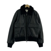 ZARA レザージャケット アビエイタージャケット