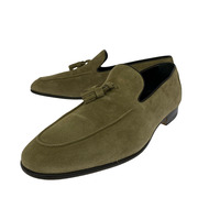 BEAMS シューズ DOUCAL'S per BEAMS F タッセルローファー(42) ベージュ