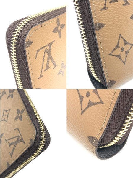 LOUIS VUITTON　長財布 LV/ジップーウォレット/モノグラム・リバース/M82444