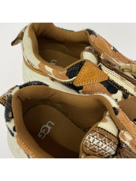 UGG スニーカー ハラコ ローカットスニーカー ブラウン 23.5 1120717