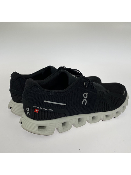 スニーカー On Cloud 5 ランニングシューズ黒 25.5cm｜商品番号