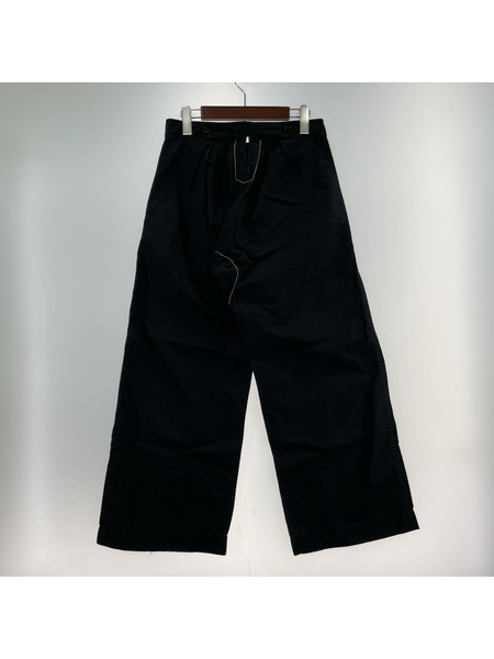 COMME des GARCONS パンツ HOMME PLUS  カーブ期 ワイドパンツ M ブラック