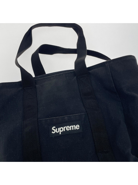 Supreme ソノ他バッグ Canvas Tote BLK