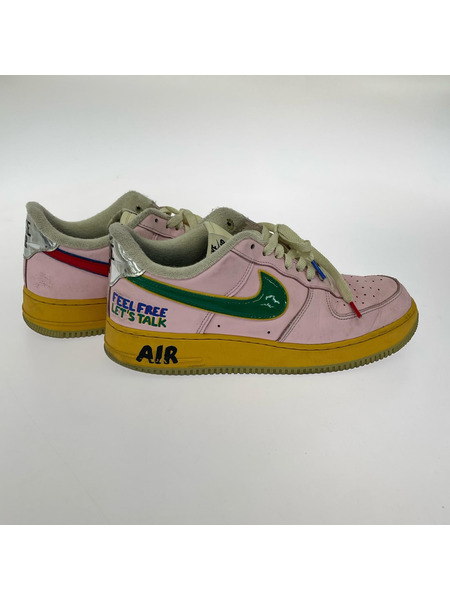 NIKE スニーカー AIR FORCE 1 FEEL FREE LET'S TALK