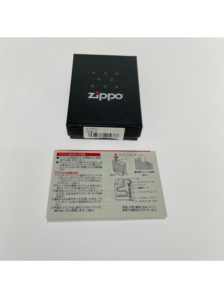 ZIPPO ZIPPO  クロスメタル ブラックニッケル 2CM-2