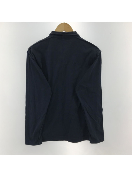 COMME des GARCONS 長袖Tシャツ・カットソー LSポロシャツ 黒 (SS)