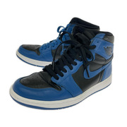 NIKE スニーカー AIR JORDAN 1 RETRO HIGH DARK MARINA 25.5