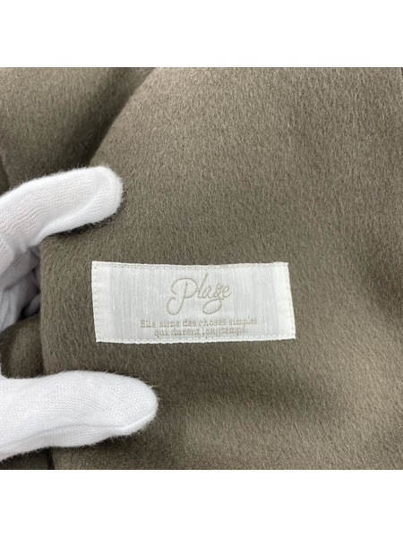 plage ソノ他 ハミルトンベルテッドコート/ブラウン