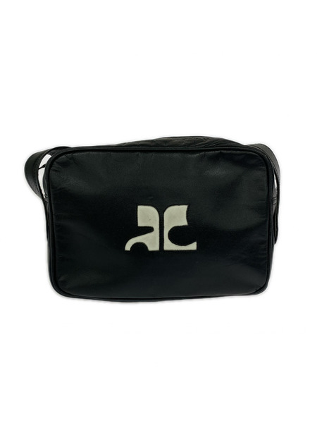 courreges ボディバッグ フランス製 本革