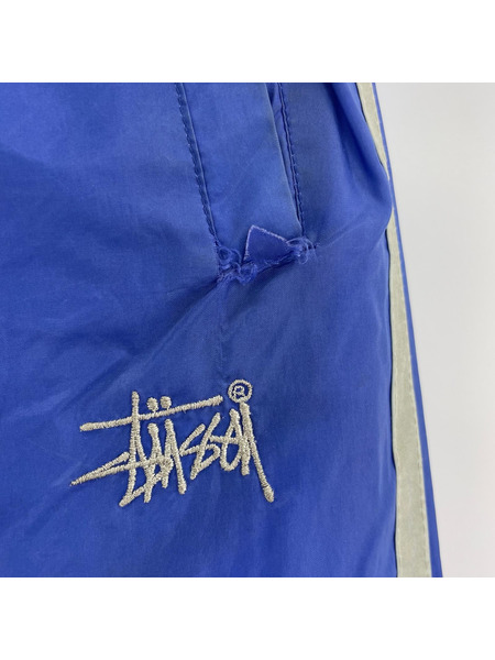 STUSSY パンツ 90s ナイロン ブルー