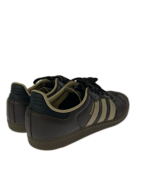 adidas スニーカー SAMBA 茶 27.5
