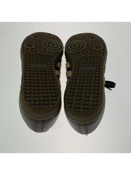 adidas スニーカー SAMBA 茶 27.5
