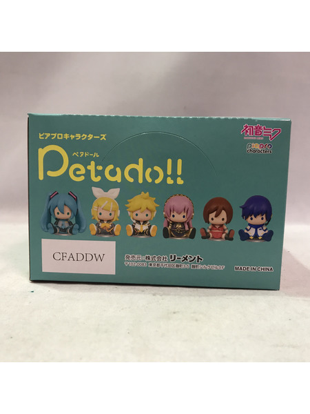 ミニフィギュア ボーカロイド 初音ミク petado11 ピアプロキャラクターズ BOX