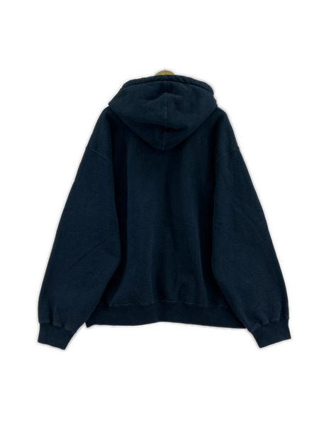 Supreme パーカー washed old English hooded sweatshirt XL