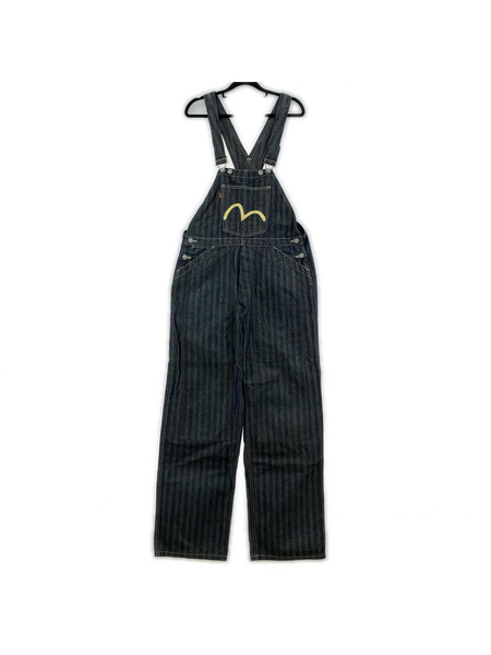 EVISU オーバーオール・ツナギ 道楽 ヘリンボーン インディゴ (30)