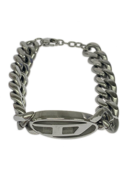 DIESEL ブレスレット・バングル チェーンブレスレット Dロゴ