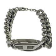 DIESEL ブレスレット・バングル チェーンブレスレット Dロゴ