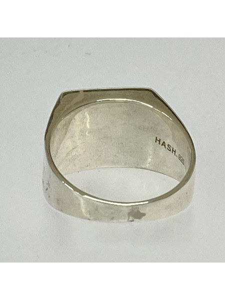 リング・指輪 HASH スクエア天然石リング 925