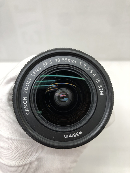 デジカメ Canon EOS Kiss X8i DS126571 レンズセット EF-S18-55mm F3.5-5.6 IS STM※通電確認済[値下]
