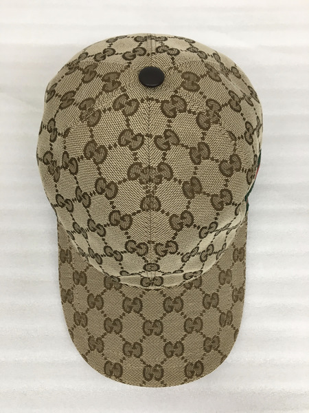 GUCCI　小物 オリジナルGGキャンバス ベースボールキャップ/200035