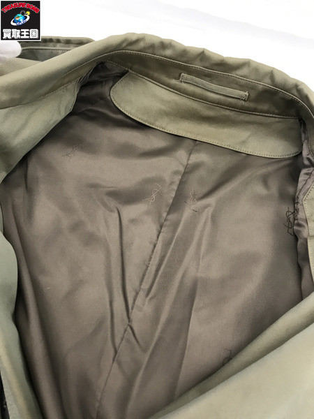 YSL メンズラグ衣料 トレンチコート カーキ (90A)