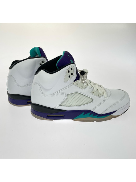 NIKE スニーカー AIR JORDAN 5 RETRO GRAPE 28.0cm