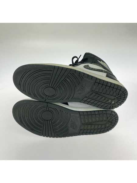 NIKE スニーカー AIR JORDAN1 MID SE "ELEPHANT" 28.5cm