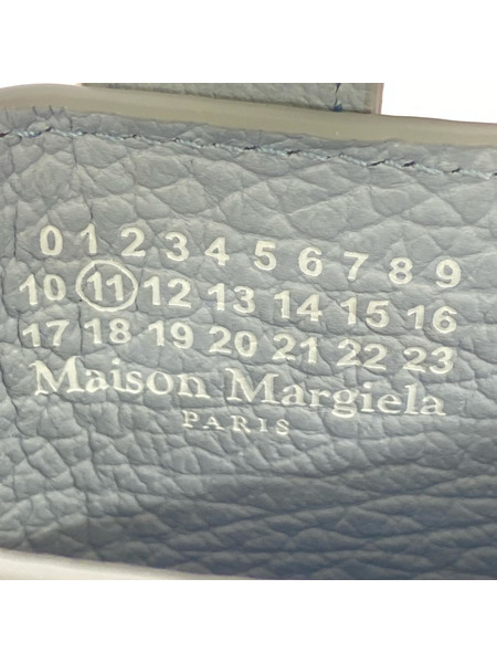 MAISON MARGIELA ソノ他 レザーフォンポーチ グレー