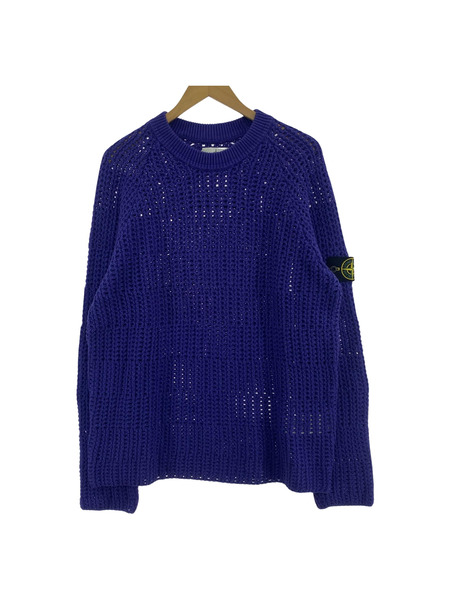 STONE ISLAND ニット・セーター 22SS ロゴパッチ ローゲージニット[値下]