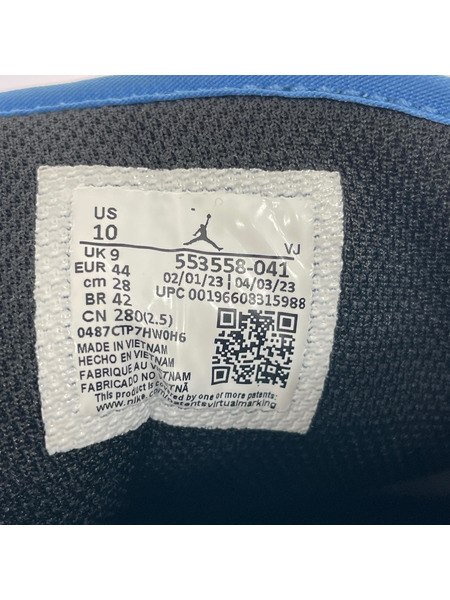 NIKE スニーカー AJ1 LOW university blue 28cm