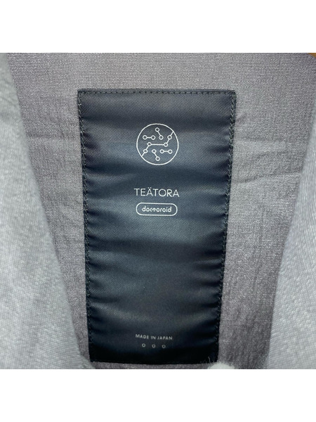 TEATORA ポロシャツ カプセルスナップ ポロシャツ GRY 3