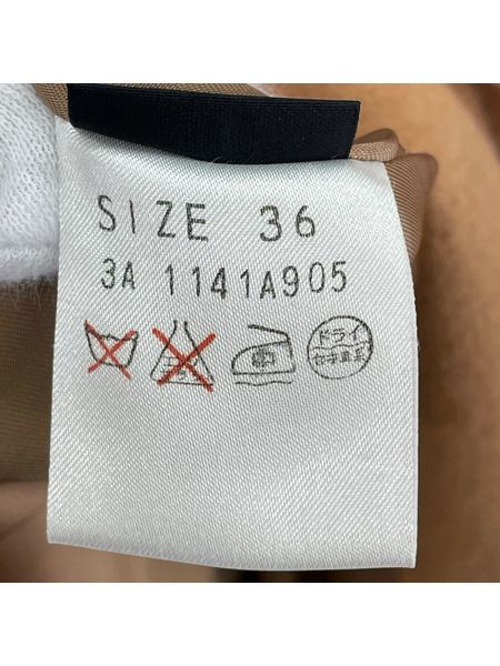 RESTIR ジャケット ウール チェスターコート ベージュ