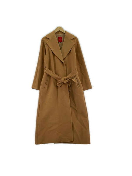 RESTIR ジャケット ウール チェスターコート ベージュ