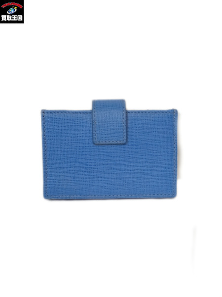 小物 FENDI レザー カードケース/ブルー