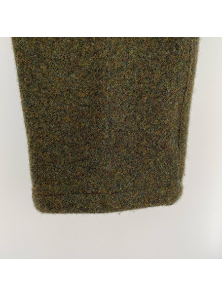 FREEWHEELERS パンツ Faulkner ウールミックス ツイードパンツ 緑 (32)