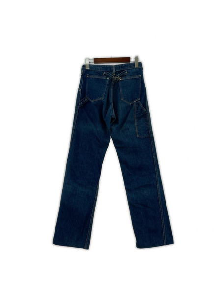 OLD・VINTAGE  60s VINTAGE デニムペインターパンツ W27 濃紺インディゴ