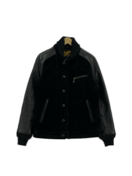 Y'2 LEATHER レザージャケット ステアオイル 切替レザージャケット