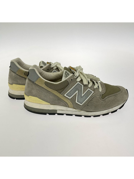 NEW BALANCE スニーカー 996 USA製 26.5cm グレー