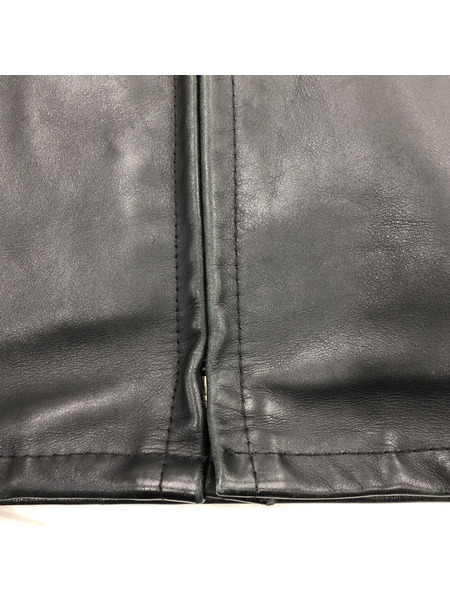 schott ライダース USA製 ボアライナー付キ シングルライダースジャケット 黒 (38)[値下]