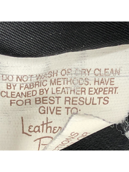 schott ライダース USA製 ボアライナー付キ シングルライダースジャケット 黒 (38)[値下]