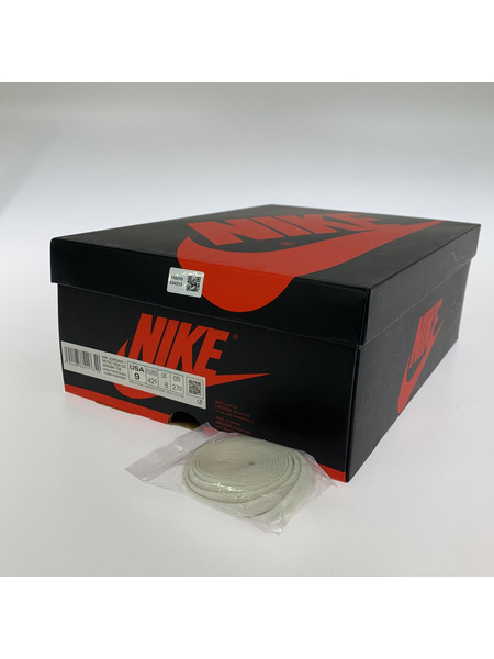 NIKE スニーカー Air Jordan 1 High OG Sail US9[値下]