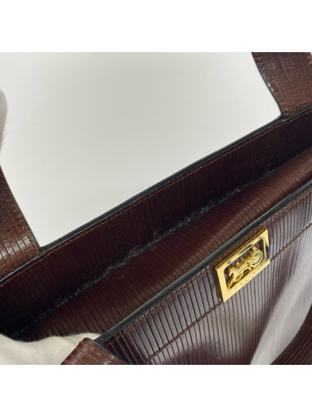 トートバッグ セリーヌ 金馬車 サルキー 茶