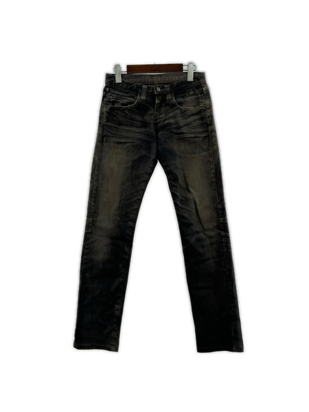 デニム・ジーンズ コーティングデニムパンツ (W29) 黒[値下]
