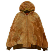 Corner Stone ジャケット ブリーチ加工アクティブパーカー ORG (XL)