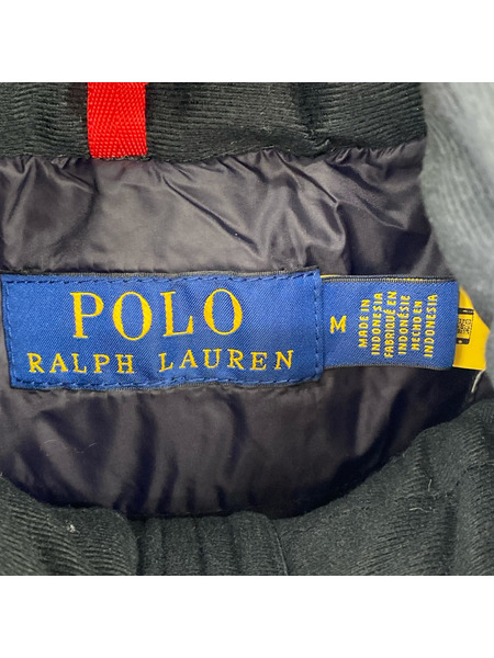 POLO RALPH LAUREN ダウンベスト ビッグポニー ダウンベスト M 黒