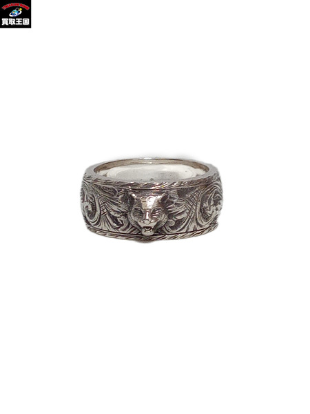 GUCCI/タイガーヘッド/アラベスク/リング/#22