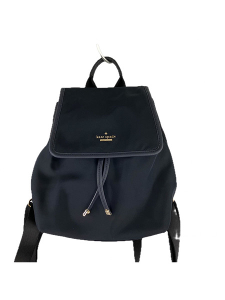 kate spade new york リュックサック・バックパック ナイロン リュック ネイビー